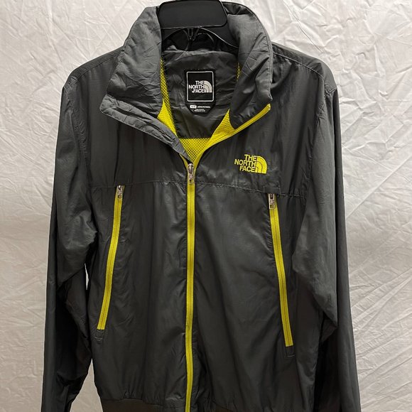 The North Face Other - The North Face Diablo Gray Wind Jacket w/ Packable Hood Medium